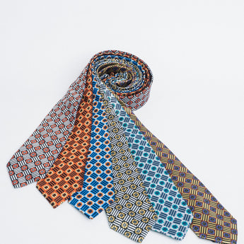 Steven Land | 100% Silk| Gatsby Tie & Pocket Square