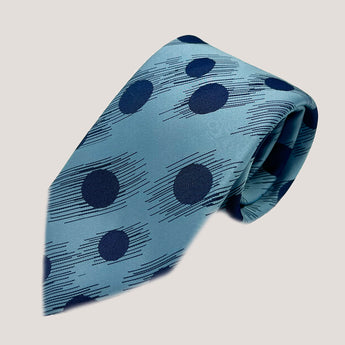 Creative Dot Pattern Tie & Pocket Square 100% Silk Hand Crafted