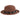 Brown fedora hat