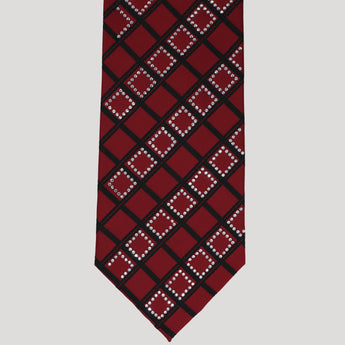 Crystal Collection | Tic-Tac Pattern Ties for Men | Steven Land