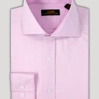 Steven Land Dress Shirt | Piccadilly | Spread Collar | Button Placket | 100% Cotton