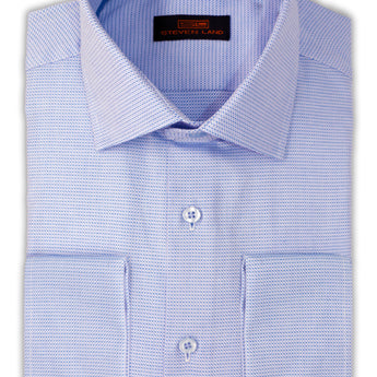 Steven Land Dress Shirt | Brompton | Dress shirt | Point Collar | Rounded French Cuff