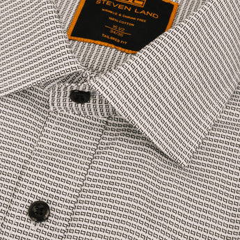 The Jet-Setter Dress Shirt | Classic Collar | Rounded Barrel Cuff | 100% Cotton