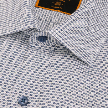 The Jet-Setter Dress Shirt | Classic Collar | Rounded Barrel Cuff | 100% Cotton