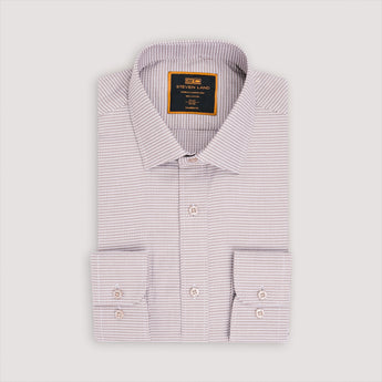 The Jet-Setter Dress Shirt | Classic Collar | Rounded Barrel Cuff | 100% Cotton