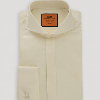 Hidden Placket 100% Cotton | Cutaway Collar | French Cuff | Classic Fit | Color