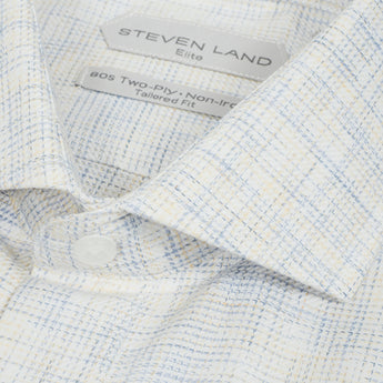 The Colm Dress Shirt | Semi Spread Collar | Mitered Barrel cuff