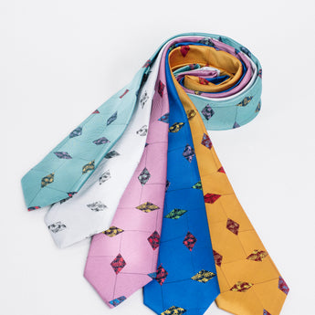 Steven Land | HD Collection | Bold Geometric Tie & Pocket Square