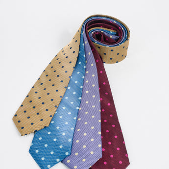 Steven Land | HD Collection | Timeless Polka Dot Tie & Pocket Square