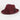 The Ayden Fedora | Felt Hat | Burgundy