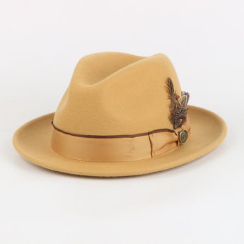 The Bogart Fedora | Felt Hat | Scotch