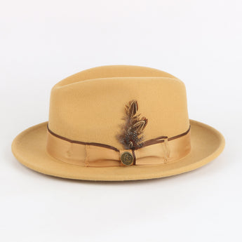 The Bogart Fedora | Felt Hat | Scotch