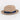 The Bowery Fedora | Felt Hat | Camel with Blue Band