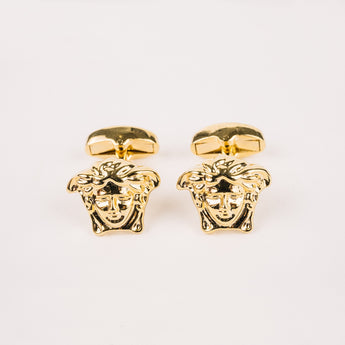 The Medusa Cufflinks Set | Gold