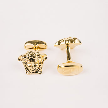 The Medusa Cufflinks Set | Gold