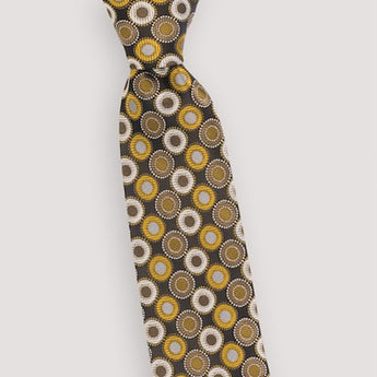 Hypnosis Circle Pattern Tie | HD Collection