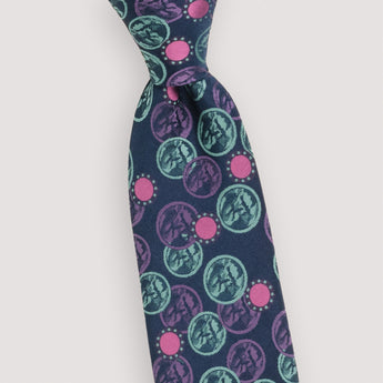 The Medallion Silk Tie | 100% Silk