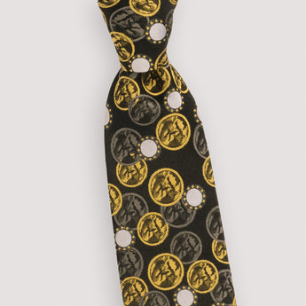 The Medallion Silk Tie | 100% Silk