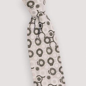 Hypnosis Circle Pattern Tie | HD Collection