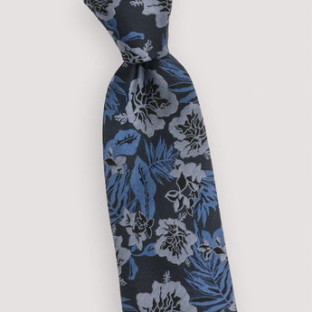 The Tropical Flower Silk Tie | 100% Silk