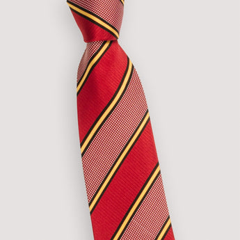 The Texture Stripe Silk Tie | 100% Silk