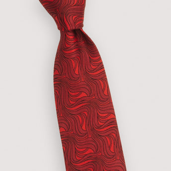 The Wave Silk Tie | 100% Silk