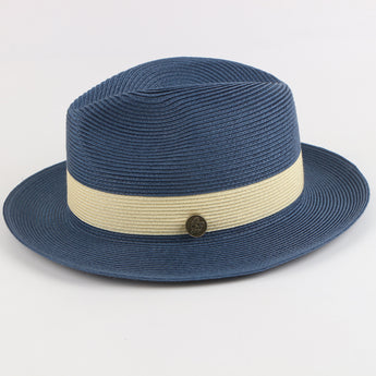 Steven Land | Santa Cruz | Straw Hat | Blue