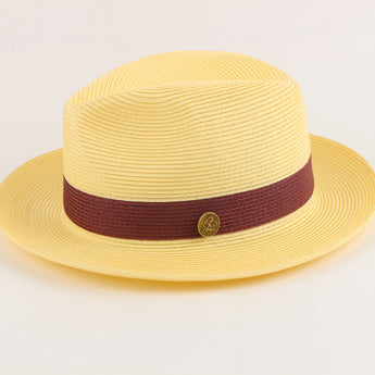 Steven Land | Santa Cruz | Straw Hat | Yellow