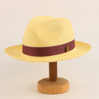 Steven Land | Santa Cruz | Straw Hat | Yellow