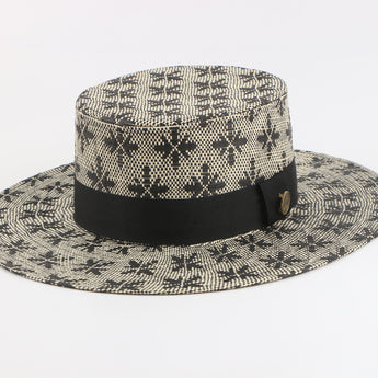 Steven Land | The Mirage | Straw Hat | Black