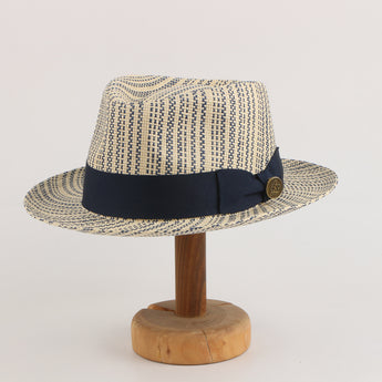 Steven Land | The Belize | Straw Hat | Navy