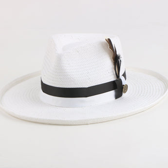 Steven Land | The Patagonia | Straw Hat | White