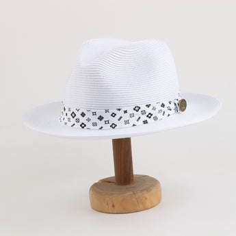 Steven Land | The Mayan | Straw Hat | White