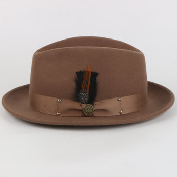 The Ayden Fedora | Felt Hat | Mocha