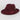 The Bogart Fedora | Felt Hat | Burgundy