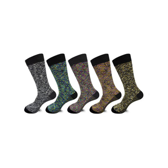 Steven Land | Digital Static Paisley Socks