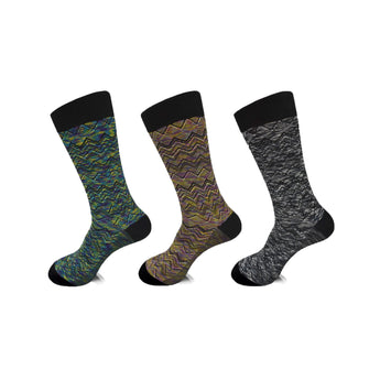 Steven Land | Digital Static Chevron Socks