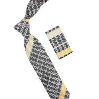 Steven Land | Celebration Stripe Tie + Pocket Square