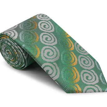 Steven Land Big Knot Tie |100% Silk | Nazca Tie & Pocket Square