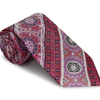 Steven Land Big Knot Tie |100% Silk | Taj Tie & Pocket Square