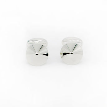 Steven Land Cufflinks Set | Dante Reflection  | Color Silver