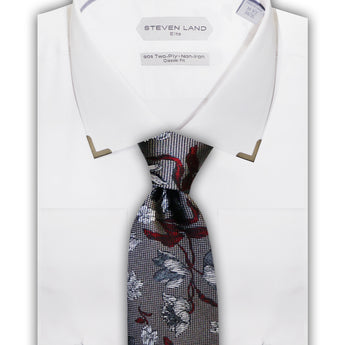 Steven Land |Sterling | End Tip Dress shirt | DS272 | WHITE