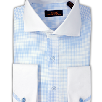 Steven Land Dress shirt | Lowell | Spread Collar | 100% Cotton