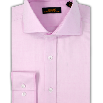 Steven Land Dress Shirt | Piccadilly | Spread Collar | Button Placket | 100% Cotton