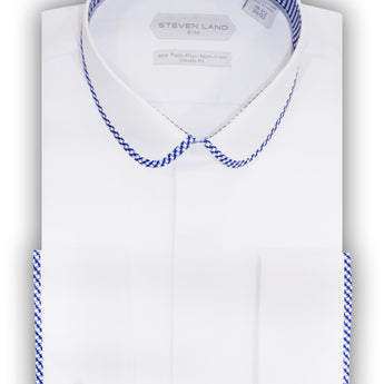 Steven Land Dress shirt | Hudson | Contrast Collar | French Cuff