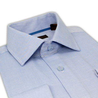 Steven Land Dress Shirt | Brompton | Dress shirt | Point Collar | Rounded French Cuff