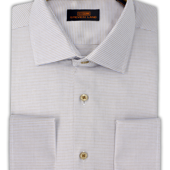 Steven Land Dress Shirt | Brompton | Dress shirt | Point Collar | Rounded French Cuff