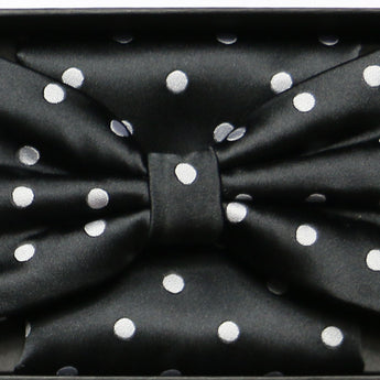 Essential Polka Dot Bow Tie and Matching Hanky Set