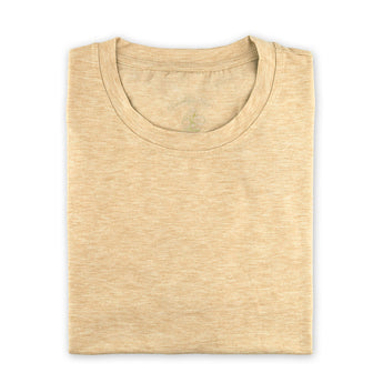 Steven Land | T-Shirt | Crew Neck | Brushed Ultra Soft | Tan