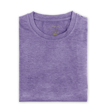 Steven Land | T-Shirt | Crew Neck | Brushed Ultra Soft | Amethyst